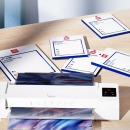 得力（deli）A4塑封膜216*303mm100张/包80厚度3816