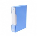 晨光 100页资料册A4文件夹带外壳 ADM95101 蓝色