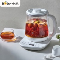 小熊（Bear）1.5L多段保温迷你玻璃花茶壶智能电热水壶YSH-D15V7