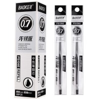 宝克（BAOKE）金属中性笔 黑色 0.7mm 原装笔芯1支