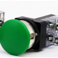 德力西 按钮开关绿 LAY5s-BA 绿1NO(标准型平钮) 单位：个 货期：15天
