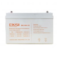 EKSI爱克赛（EKSI） 12V系列铅酸免维护蓄电池 EK100-12(12V100AH)