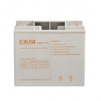 EKSI爱克赛（EKSI） 12V系列铅酸免维护蓄电池 EK017-12(12V7AH)