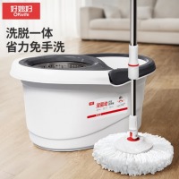 好媳妇旋转拖把+拖布桶