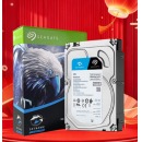 希捷（SEAGATE）安防硬盘 8TB 256MB SATA CMR垂直 机械硬盘 视频储存 数据恢复服务 希捷酷鹰 3.5英寸ST8000VX009