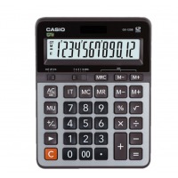 卡西欧（CASIO）GX-120B商务计算器 超大型机 办公用品 灰色