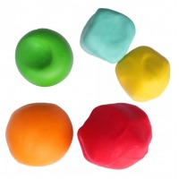 儿童面塑泥面团捏面人材料500克24色手工专用面粉彩泥传统橡皮泥