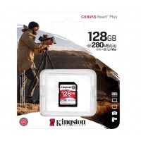 金士顿（Kingston）128GB SD存储卡 U3 V60 4K 数码相机内存卡 读速