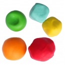 儿童面塑泥面团捏面人材料500克24色手工专用面粉彩泥传统橡皮泥