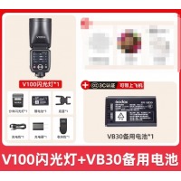 神牛 V100闪光灯+VB30备用电池