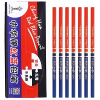 中华 120-红蓝铅笔50支/盒