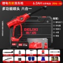 德力西（DELIXI）洗车机6.0AH两电一充