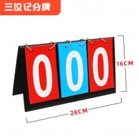 数字计分牌（两边分辨3位数字）