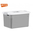 禧天龙 收纳箱13L 冰河灰 1个装