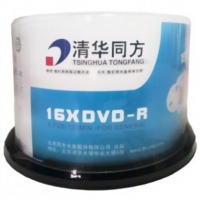清华同方 光盘 刻录碟片4.7G 同方可打印光盘DVD-R16XA级(1片）