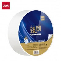 得力（deli）臻韧系列 大盘纸4层140米 WP4140-01 白色 12卷/箱