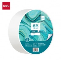 得力（deli）桔然系列 盘式卫生纸3层180米 WP3180-02 白色 卷