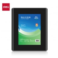 得力得心LQ508物业垃圾袋(黑色)100cmx120cm(50只/包)