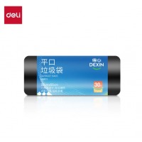 得力得心LQ511垃圾袋50x55cm(黑色)(30只/卷)