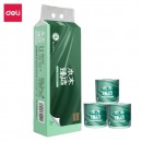 得力（deli）本木臻选系列 有芯卷纸3层245段 WJ3245-01 白色 10卷/提