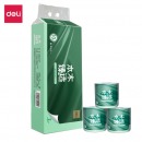 得力（deli）本木臻选系列 有芯卷纸3层275段 WJ3275-01 白色 10卷/提