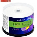 联想（Lenovo）DVD-R 光盘 16速4.7GB 桶装50片
