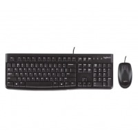 罗技（Logitech）MK121P有线键鼠套装 108键全尺寸 黑色