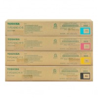 东芝（TOSHIBA）T-FC425C原装墨粉盒 四色高容套装（黑：39800页，彩：38